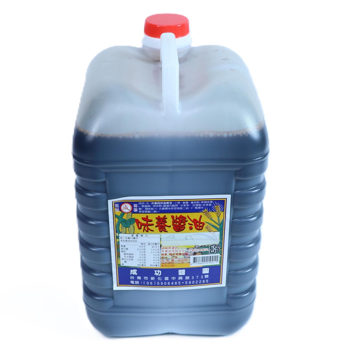 成功 味養醬油5公升